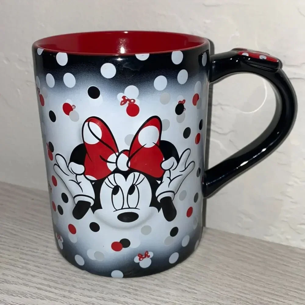 Collectible Mug Lot of 4 - Authentic Disney Parks Minnie Mouse & MSRF